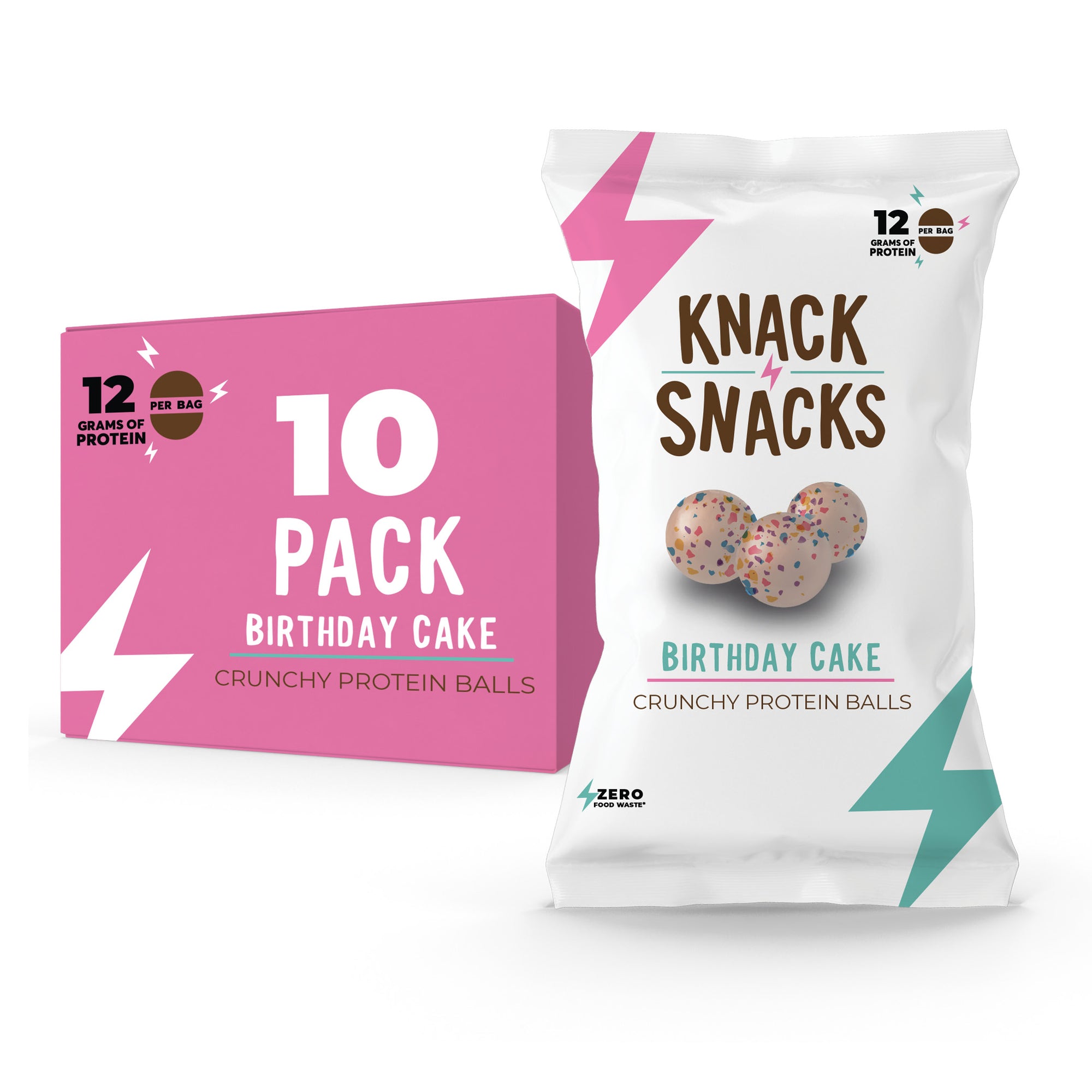 Birthday Cake Crunchy Protein Balls (10 pack)