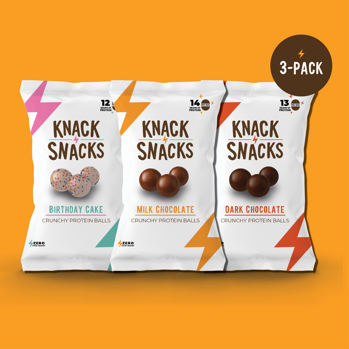 Sample Pack (3-Pack) Crunchy Protein Balls